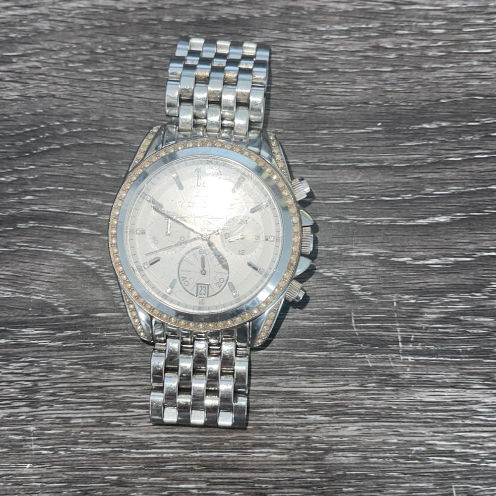 Silver Michael Kors women’s watch